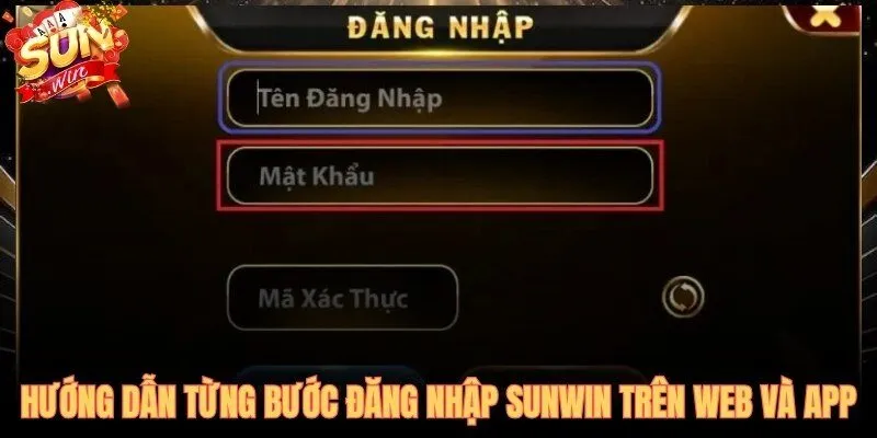 Đăng nhập SUNWIN trên Web và App hoàn tất trong chưa đầy 60 giây